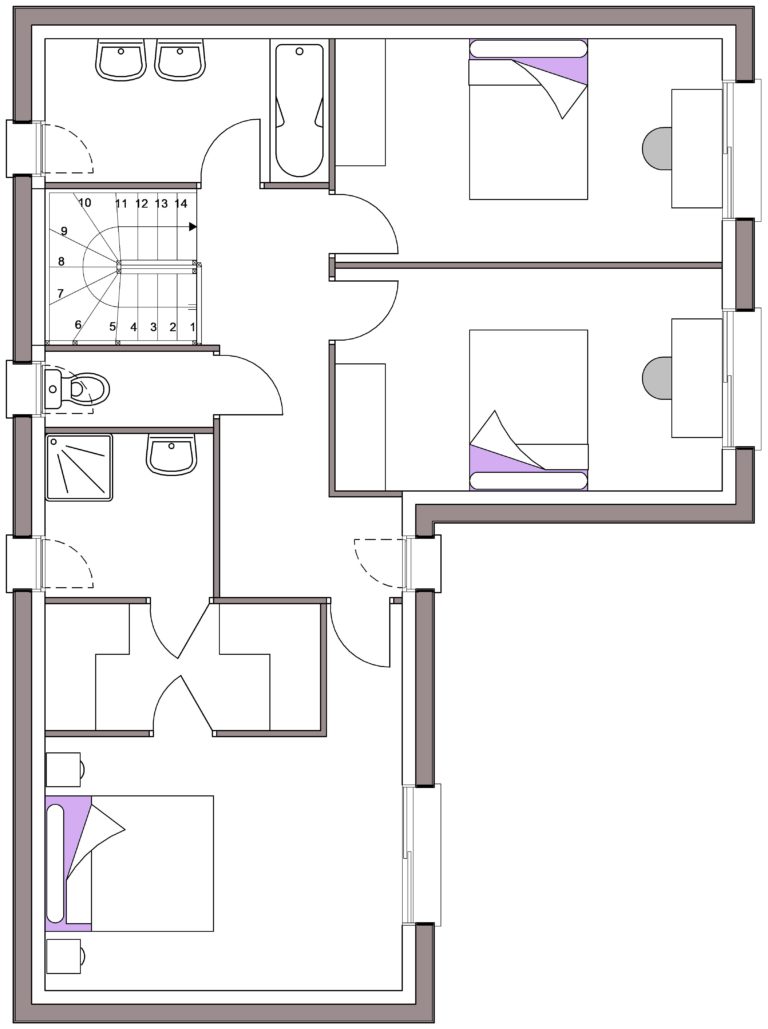 GARANCE - Plan Etage