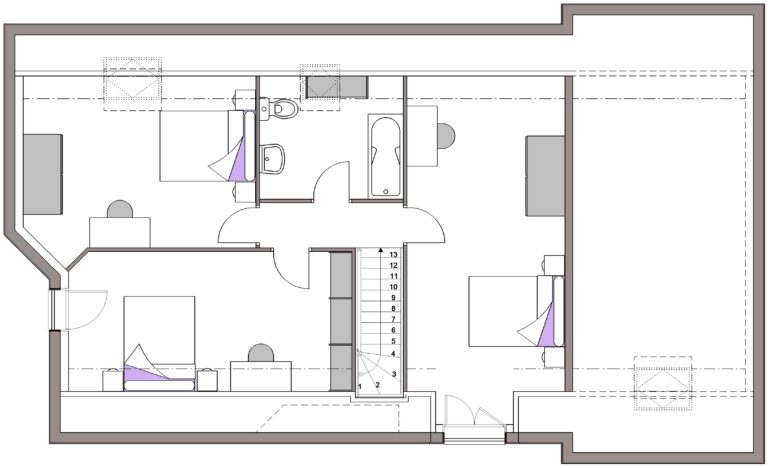 NEVADA - Plan Etage